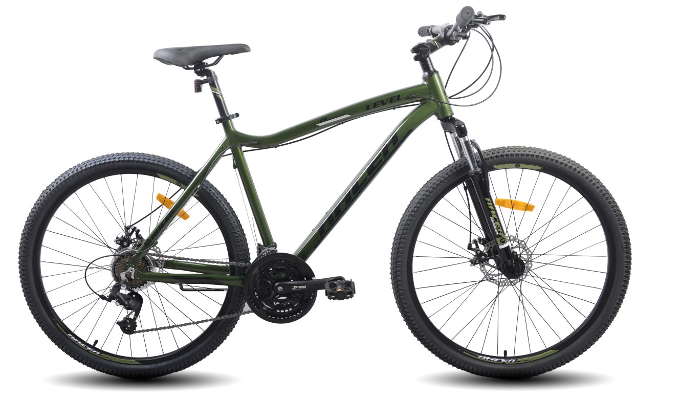 Велосипед Racer Level 27,5 зеленый 2022 рост 20