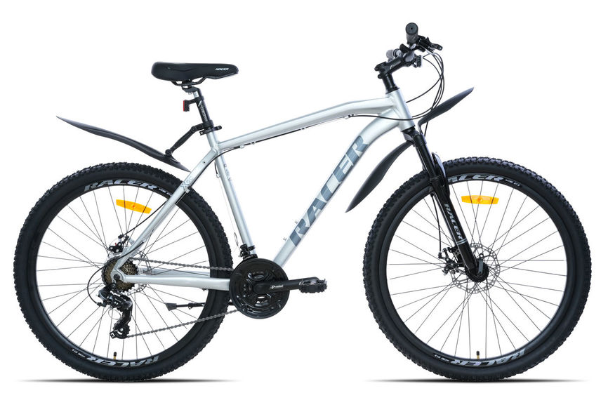 Велосипед Racer XC 90 27,5 серебристый глянец 2025 рост 20