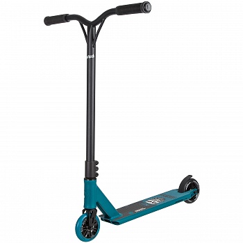 110A.REPLAY.BL20 Самокат трюковый NOVATRACK REPLAY 110 PRO PL, PU колеса 110 мм с алюмин ободом, жес