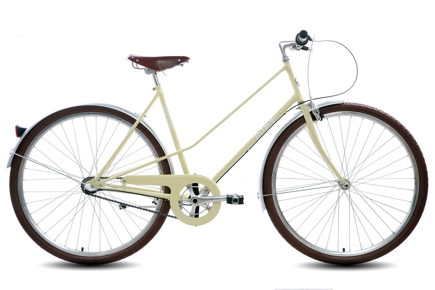 Велосипед Ritma 700C Campeiro yellow/white 520mm