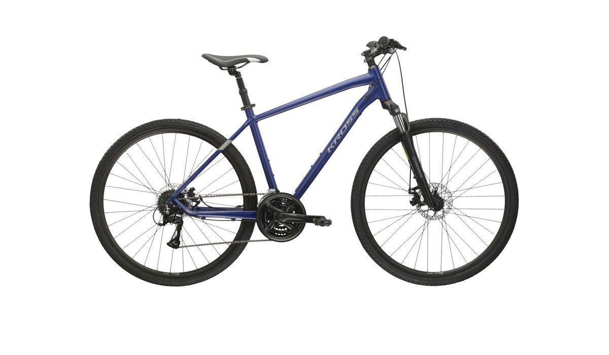 Велосипед KROSS Evado 3.0 M 28 L nbl_sil m KREV3Z28X21M006712 Польша