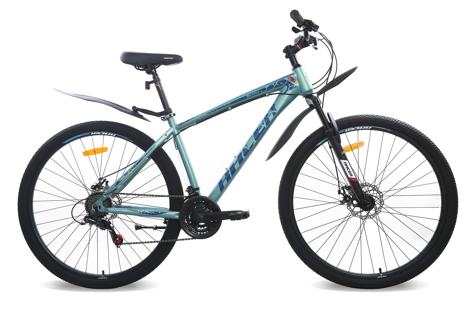 Велосипед Racer Boxfer 29 голубой 2023 рост 18