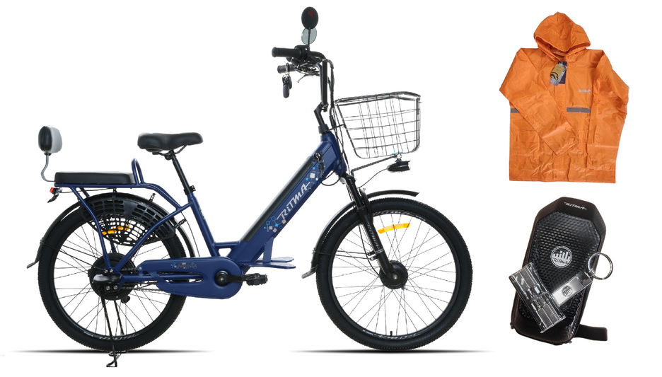 Электровелосипед Ritma NORD темно-синий матовый 2025