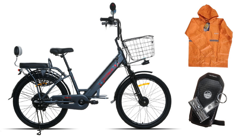 Электровелосипед Ritma NORD темно-серый матовый 2025