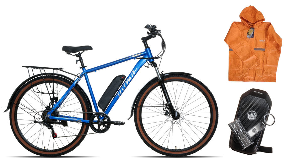 Электровелосипед Ritma MORGAN309 29 синий глянец 2025